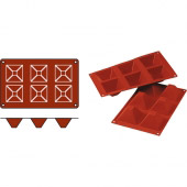 Backform Flexibel GN1/3 - Pyramide 71x71